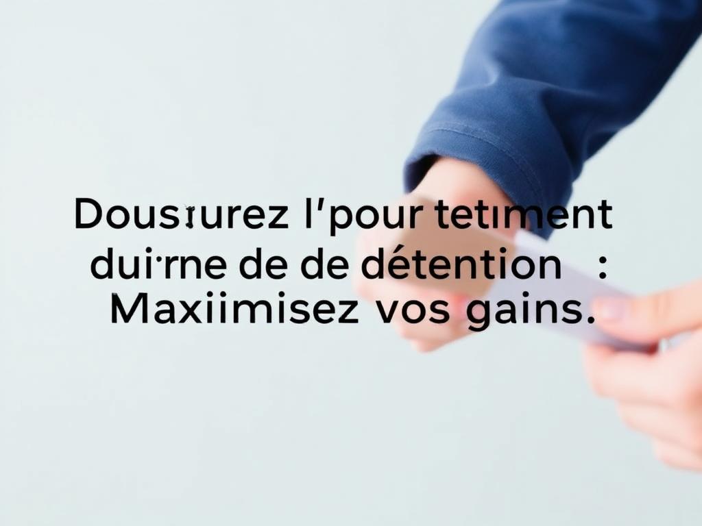 Quel est l’abattement pour durée de détention ?